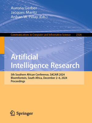 cover image of Artificial Intelligence Research
